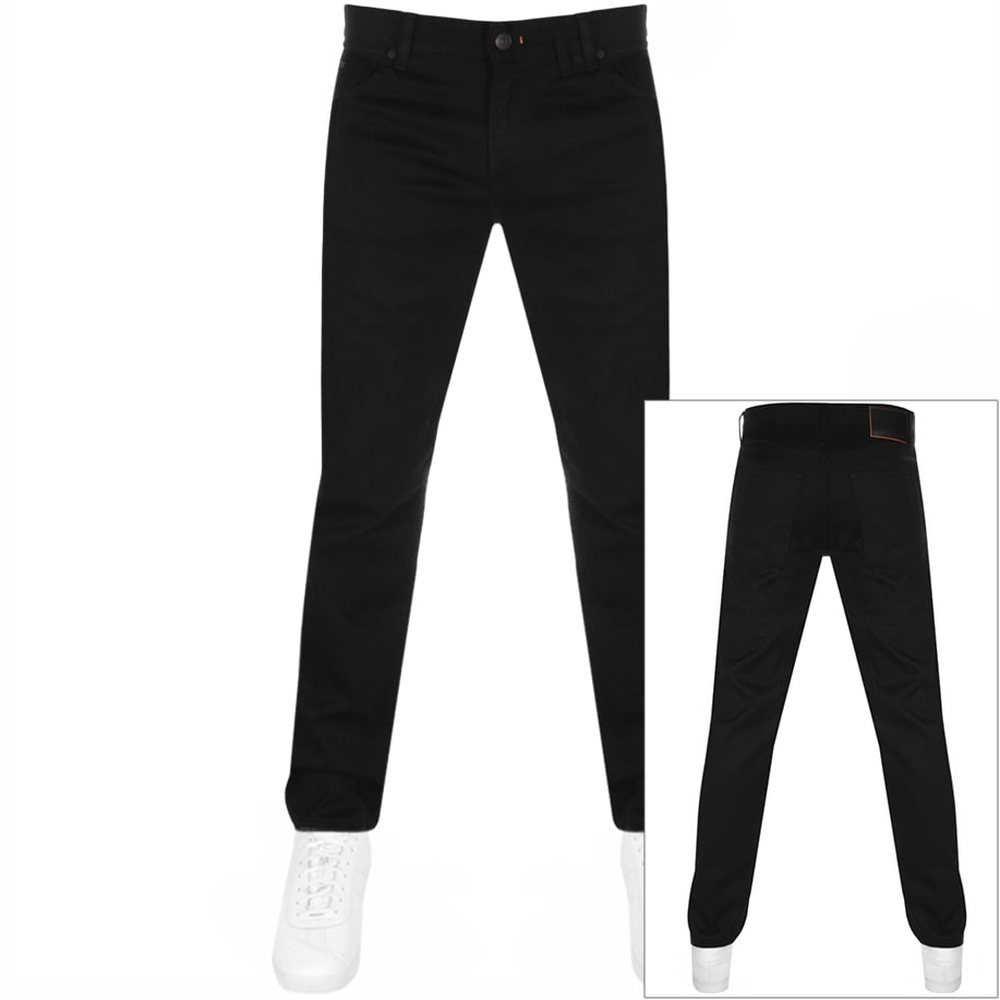 Alternative Image for ProductBOSS Delaware Slim Fit Jeans Black1